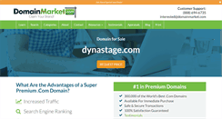 Desktop Screenshot of dynastage.com